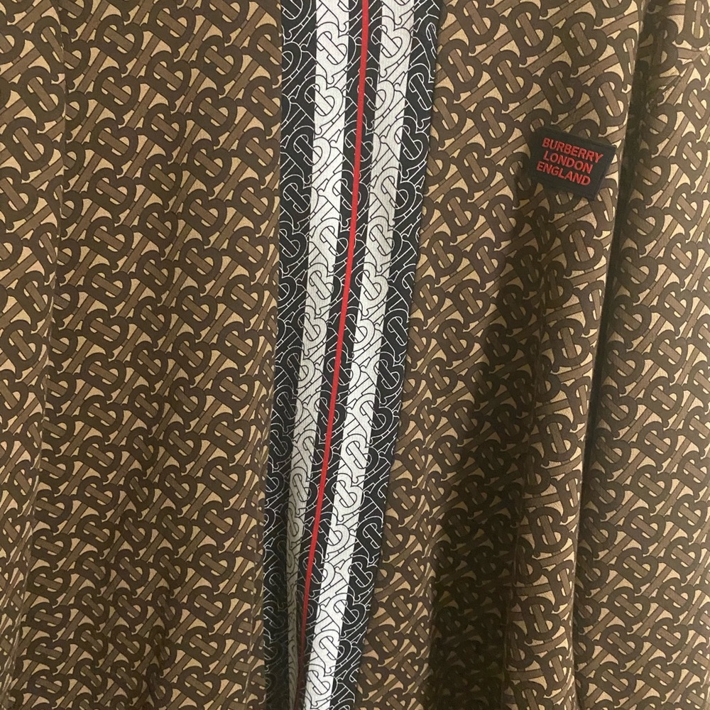 Men’s monogram Burberry sweater